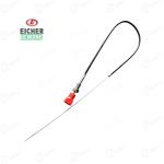 Eicher Tractor Genuine Stop Cable Assembly, 36" Total Length, Nut To Cable 24" Length